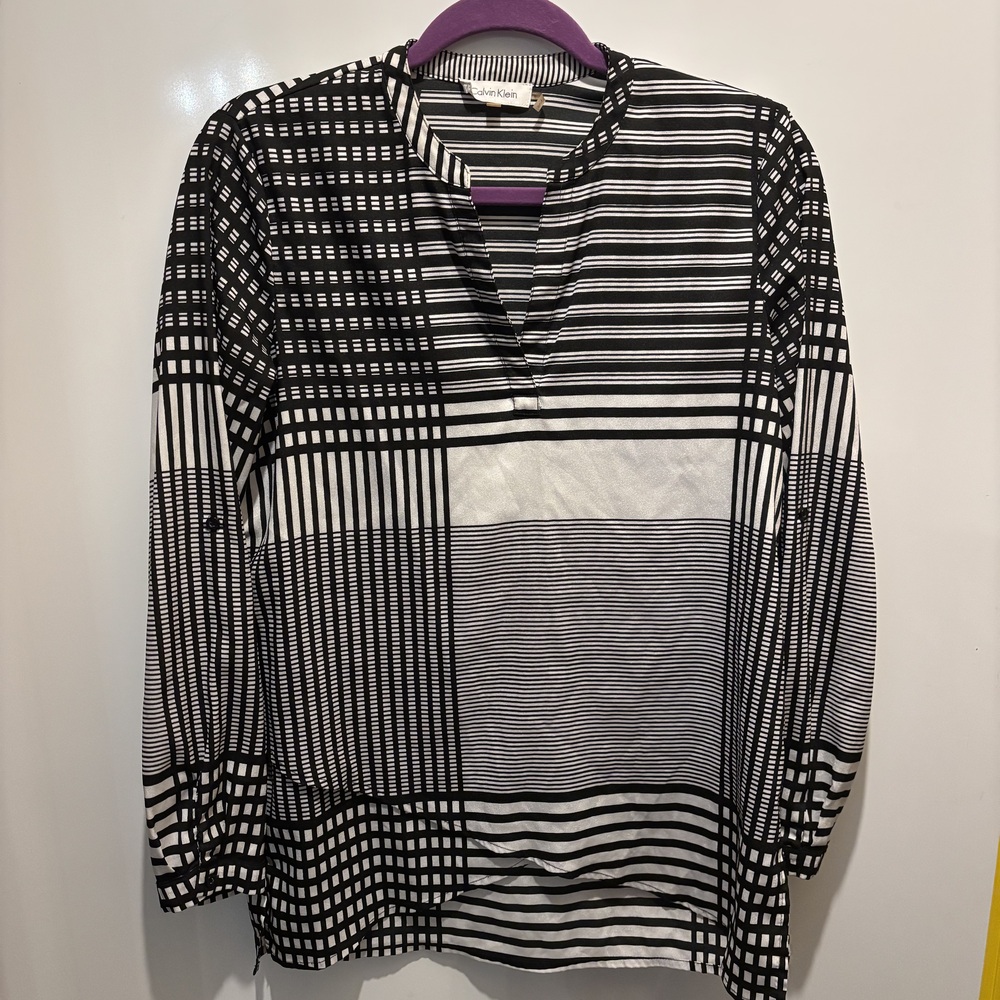 Calvin Klein‎ Tunic Style Blouse XS